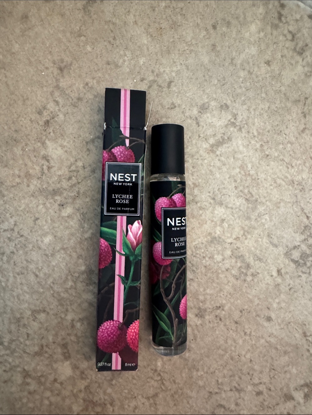 NEST New York LYCHEE ROSE EDP Travel Size Spray 0.27 Oz. NEW IN BOX!